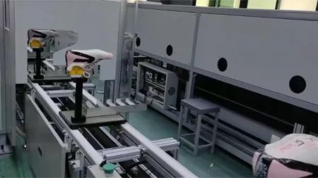 Pallet Conveyor untuk Industri Alas Kaki