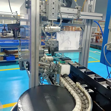 Plastic Chain Conveyor untuk Bearings