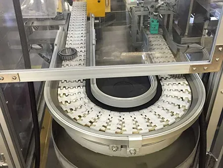 Aplikasi dari  spiral conveyor