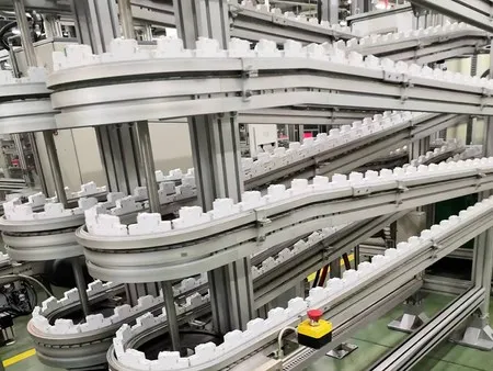 Aplikasi dari  spiral conveyor